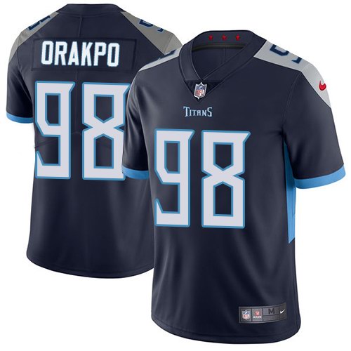 Nike Men & Women & Youth Titans 98 Brian Orakpo Navy New 2018 NFL Vapor Untouchable Limited Jersey,We sell and wholesale Nike Men & Women & Youth Titans 98 Brian Orakpo Navy New 2018 NFL Vapor Untouchable Limited Jersey on line form chian!